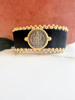 Load image into Gallery viewer, St Benedict maxi bracelet

