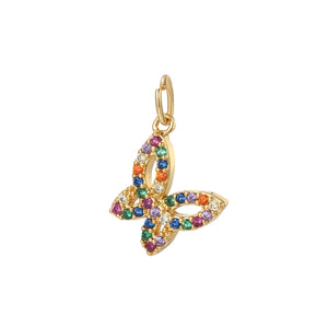 Colourful Butterfly charm