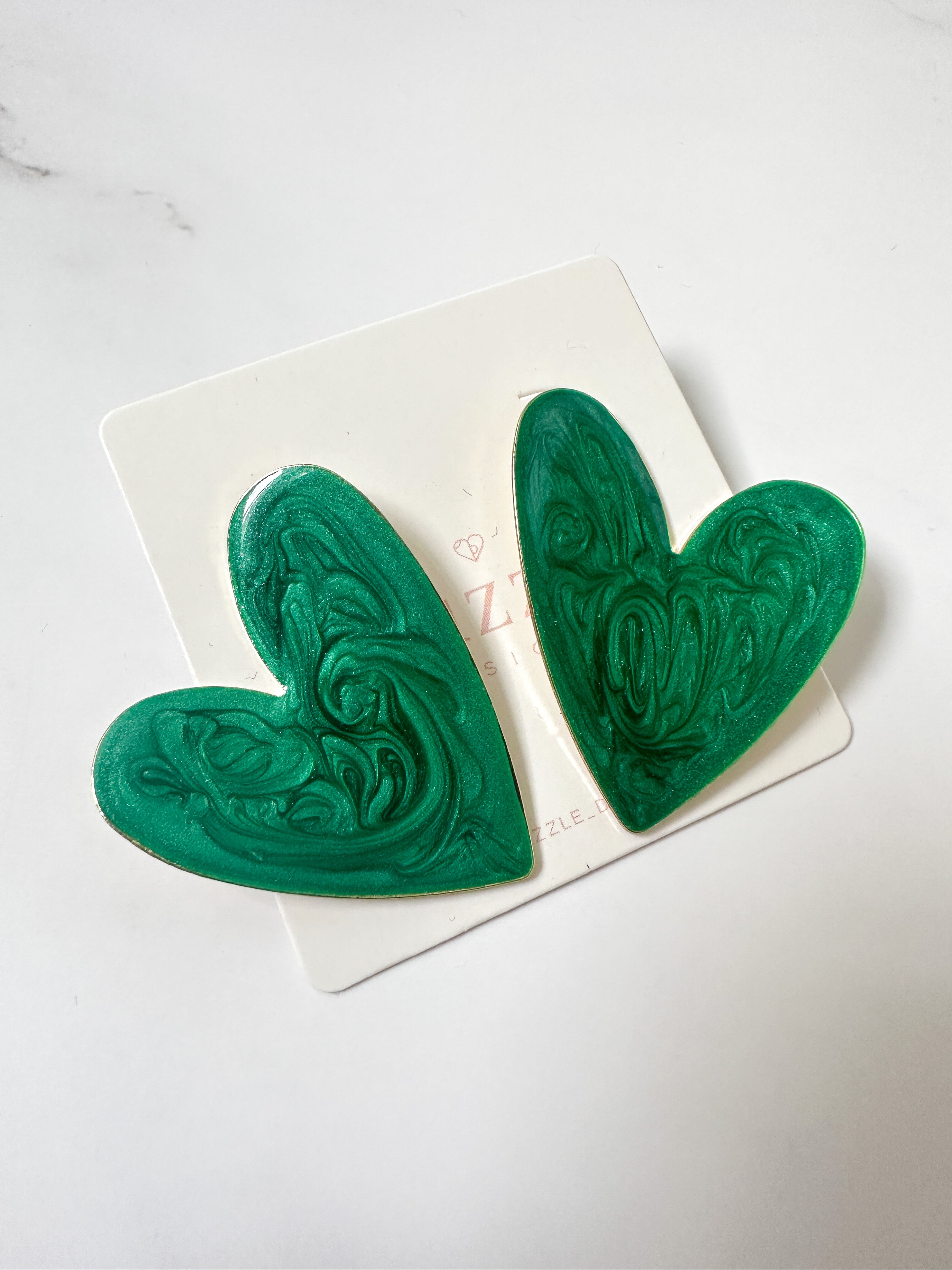 Maxi hearts handmade painted