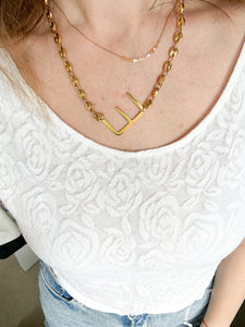 Custom morse code necklace
