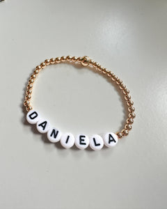 Personalised gift bracelets