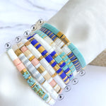 Load image into Gallery viewer, Calm Beaded Bracelet - Puzzle Design
