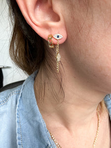 The lucky earrings